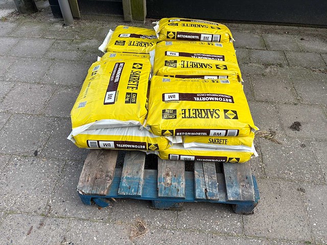 Pallet betonmortel - afbeelding 1 van  3