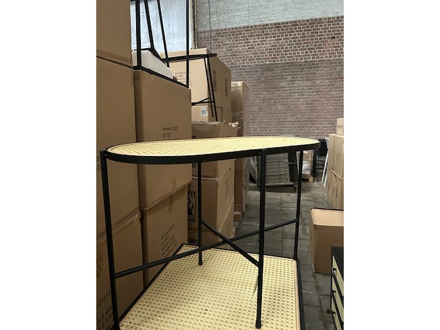 Pallet bijzettafels rotan (13x) crate & cargo - afbeelding 3 van  7