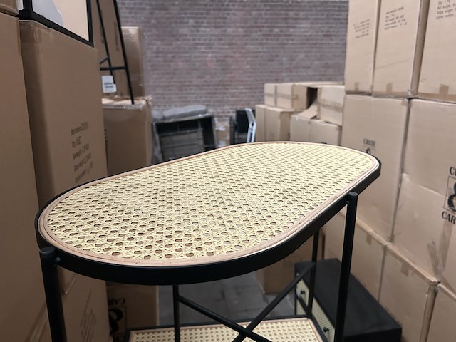 Pallet bijzettafels rotan (13x) crate & cargo - afbeelding 4 van  7