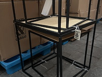 Pallet bijzettafels rotan (14x set van 2) crate & cargo - afbeelding 2 van  10