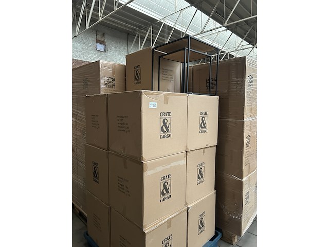 Pallet bijzettafels rotan (14x set van 2) crate & cargo - afbeelding 1 van  10