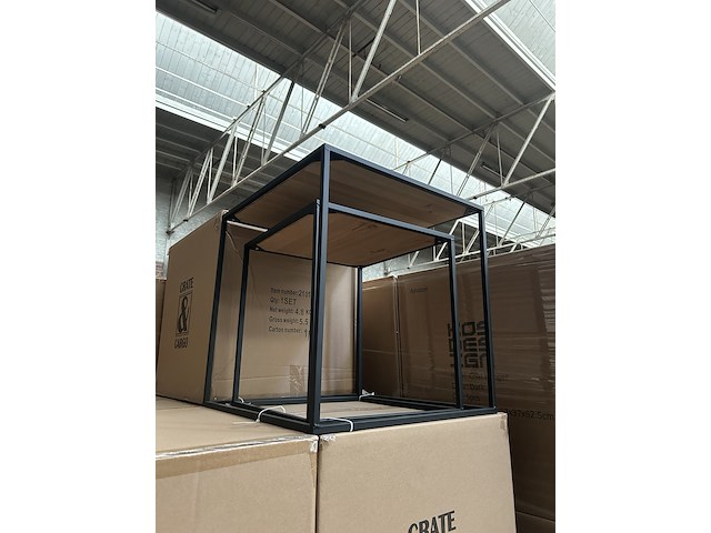 Pallet bijzettafels rotan (14x set van 2) crate & cargo - afbeelding 3 van  10