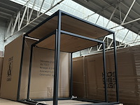 Pallet bijzettafels rotan (14x set van 2) crate & cargo - afbeelding 3 van  10