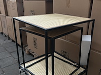 Pallet bijzettafels rotan (14x set van 2) crate & cargo - afbeelding 8 van  10