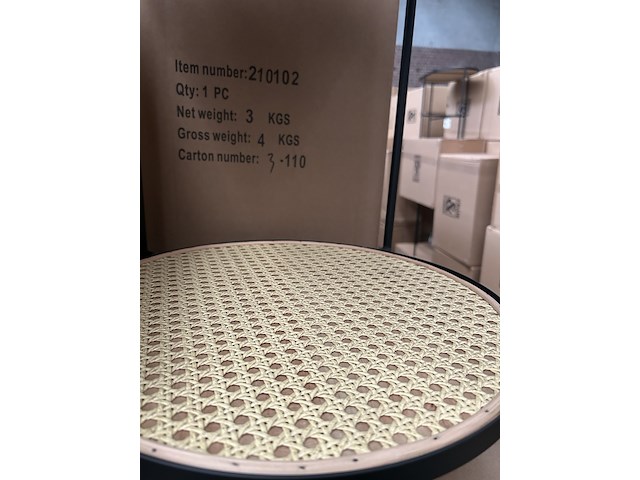 Pallet bijzettafels rotan (18x) crate & cargo - afbeelding 5 van  7