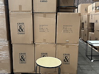 Pallet bijzettafels rotan (18x) crate & cargo - afbeelding 1 van  6