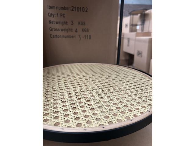 Pallet bijzettafels rotan (18x) crate & cargo - afbeelding 5 van  6