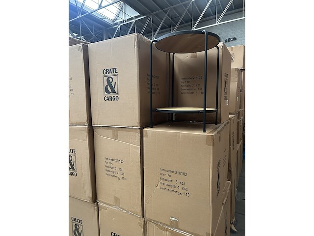 Pallet bijzettafels rotan (18x) crate & cargo - afbeelding 6 van  6
