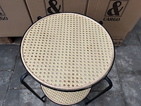 Pallet bijzettafels rotan (18x) crate & cargo - afbeelding 3 van  6