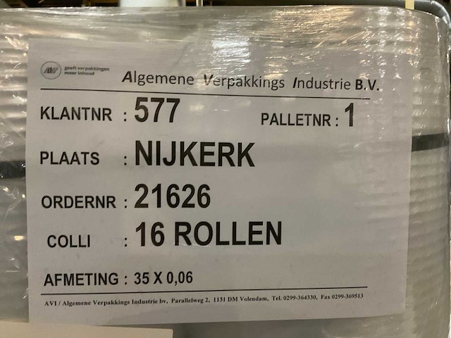 Pallet buisfolie (13x) - afbeelding 6 van  12
