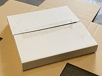 Pallet ca. 1400 stansdoos brievenbus 292x222x21mm, wit - afbeelding 2 van  3