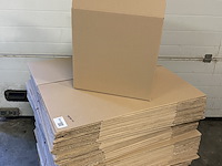 Pallet ca.105 verzenddozen 40x40x40cm, wit - afbeelding 1 van  2