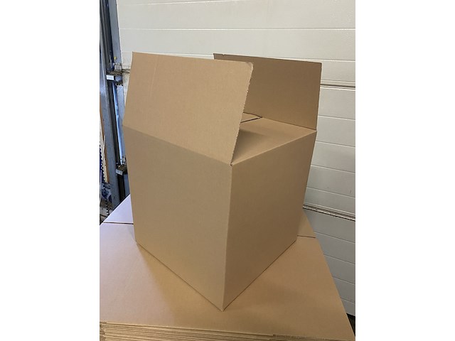 Pallet ca.105 verzenddozen 40x40x40cm, wit - afbeelding 2 van  2