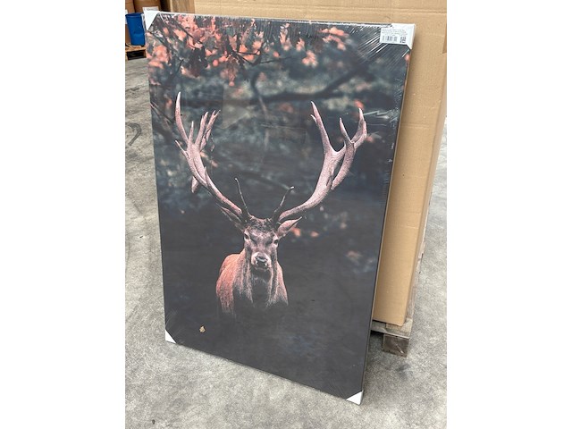 Pallet canvas wanddecoratie, mixpartij - afbeelding 3 van  7