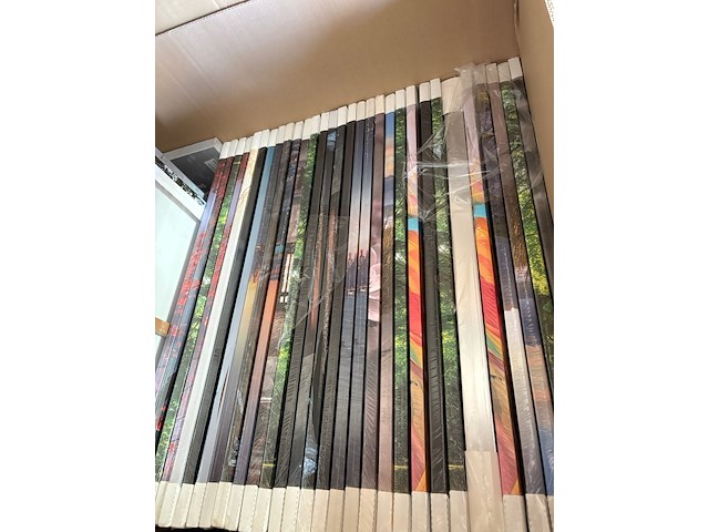 Pallet canvas wanddecoratie, mixpartij - afbeelding 3 van  7