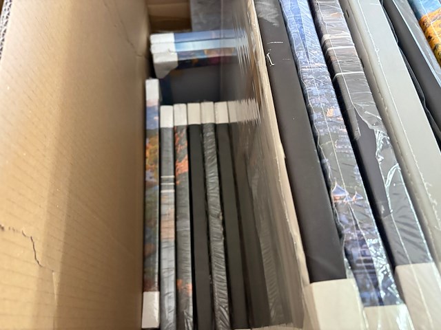 Pallet canvas wanddecoratie, mixpartij - afbeelding 5 van  7