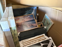 Pallet canvas wanddecoratie, mixpartij - afbeelding 2 van  5