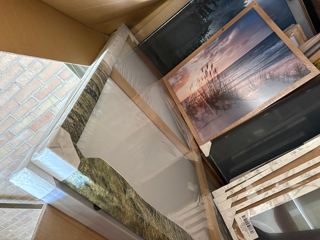 Pallet canvas wanddecoratie, mixpartij - afbeelding 3 van  5