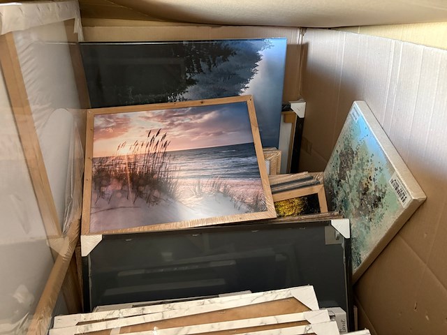Pallet canvas wanddecoratie, mixpartij - afbeelding 5 van  5