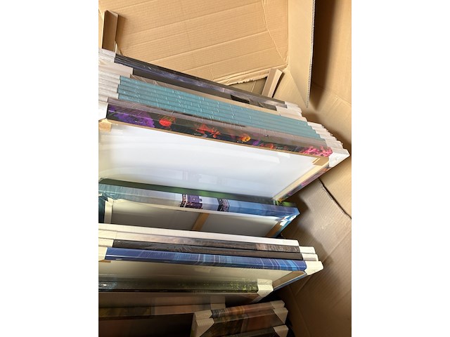 Pallet canvas wanddecoratie, mixpartij - afbeelding 4 van  8