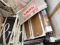 Pallet canvas wanddecoratie, mixpartij - afbeelding 7 van  9