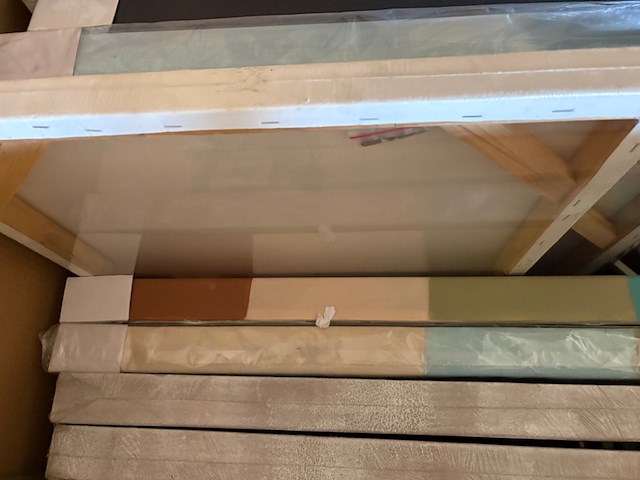 Pallet canvas wanddecoratie, mixpartij - afbeelding 4 van  9