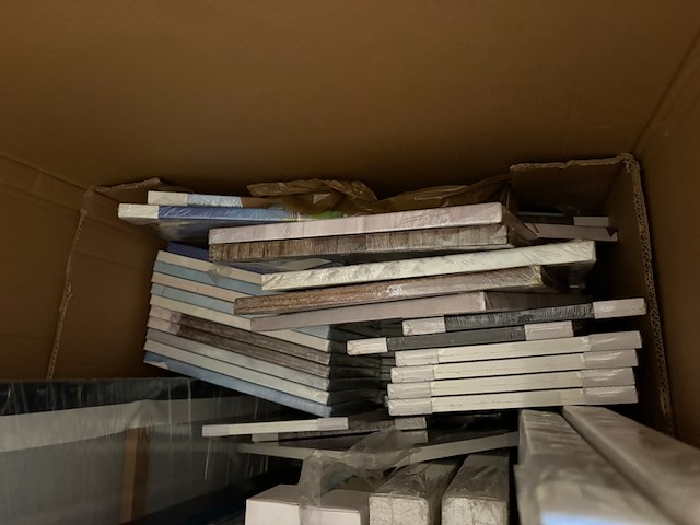 Pallet canvas wanddecoratie, mixpartij - afbeelding 5 van  9