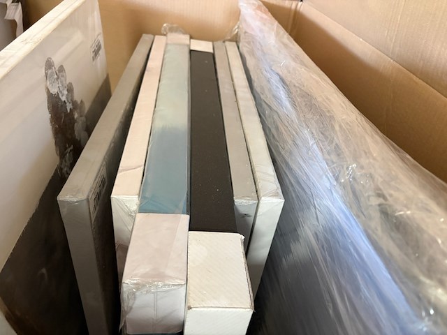 Pallet canvas wanddecoratie, mixpartij - afbeelding 8 van  9