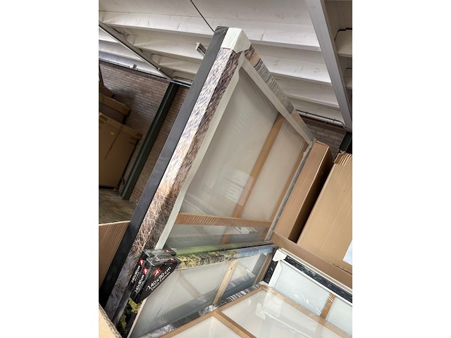 Pallet canvas wanddecoratie, mixpartij - afbeelding 4 van  6