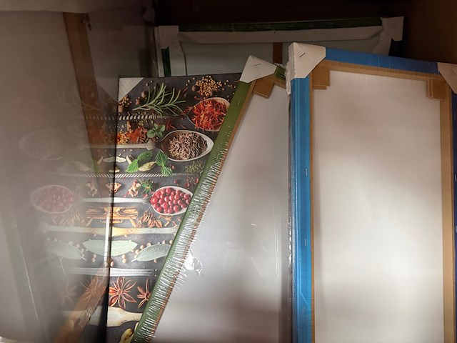 Pallet canvas wanddecoratie, mixpartij - afbeelding 4 van  8