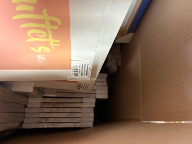Pallet canvas wanddecoratie, mixpartij - afbeelding 7 van  8