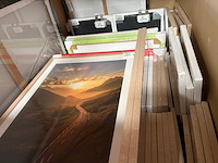 Pallet canvas wanddecoratie, mixpartij - afbeelding 4 van  5