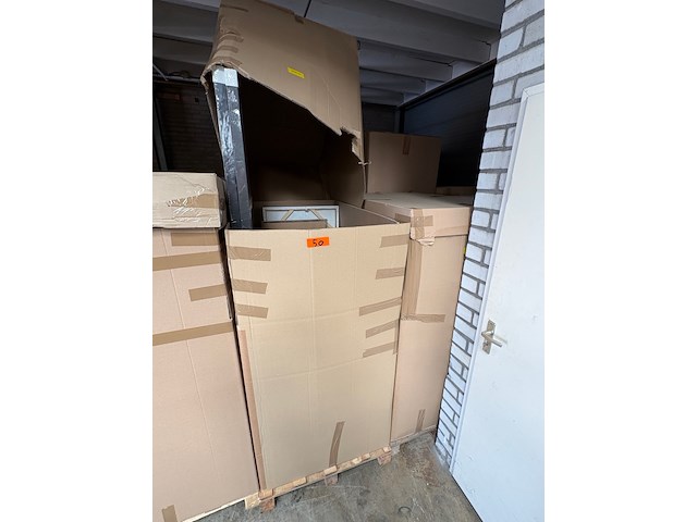 Pallet canvas wanddecoratie, mixpartij - afbeelding 1 van  6