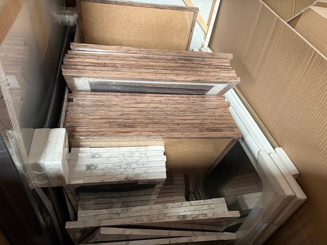 Pallet canvas wanddecoratie, mixpartij - afbeelding 2 van  6