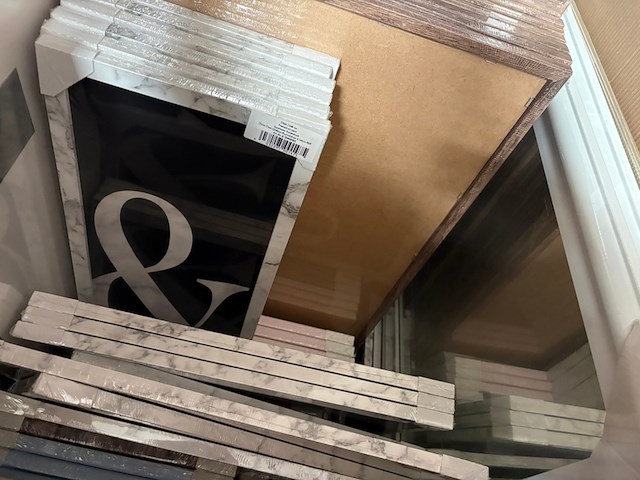 Pallet canvas wanddecoratie, mixpartij - afbeelding 5 van  6