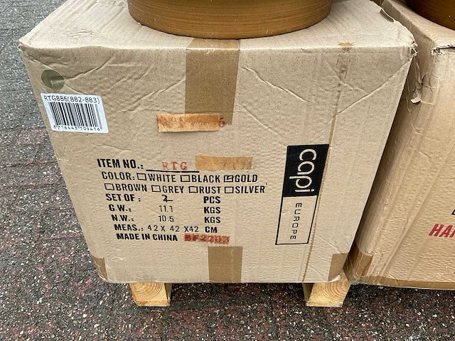 Pallet | capi bloempotsets - afbeelding 6 van  8