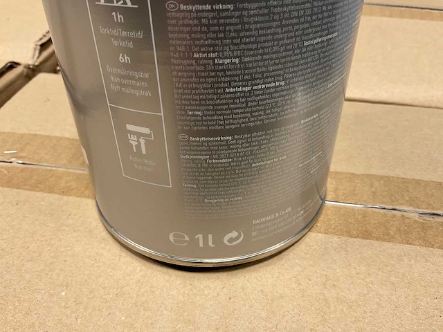 Pallet col.r grondolie voor hout transparant - 360 liter - afbeelding 5 van  9