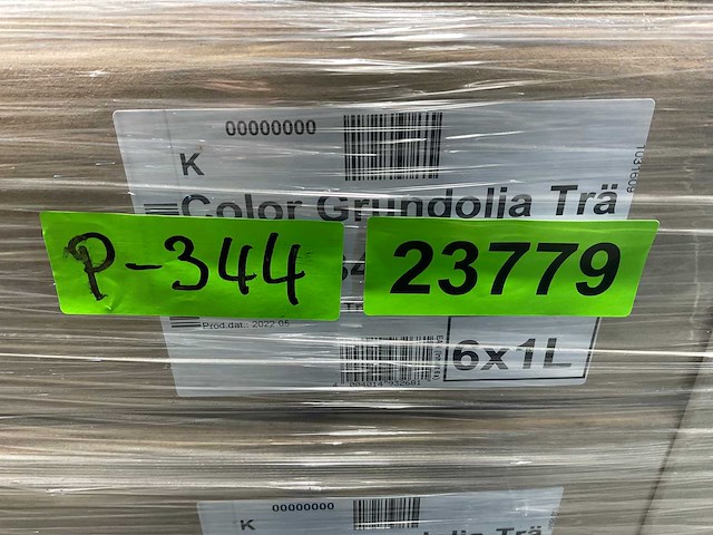 Pallet col.r grondolie voor hout transparant - 360 liter - afbeelding 4 van  6
