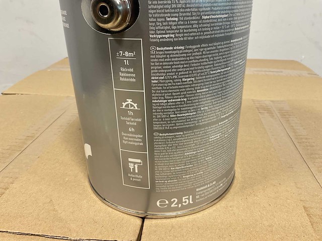 Pallet col.r grondolie voor hout transparant - 400 liter - afbeelding 5 van  9