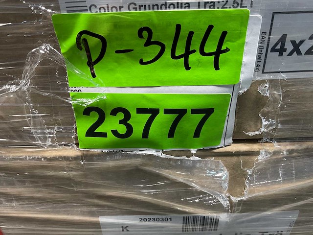 Pallet col.r grondolie voor hout transparant - 400 liter - afbeelding 7 van  9