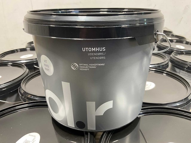 Pallet col.r grondverf wit - 144 liter - afbeelding 6 van  10