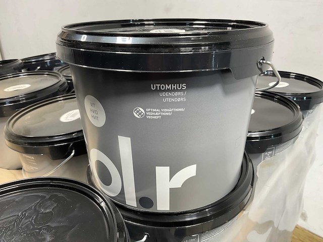 Pallet col.r grondverf wit - 498 liter - afbeelding 4 van  9