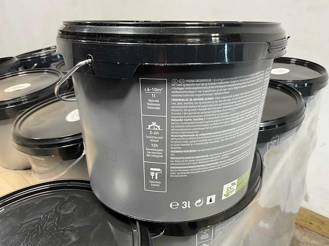 Pallet col.r grondverf wit - 498 liter - afbeelding 5 van  9