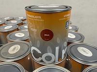 Pallet col.r houtbeits transparant/bruin - 423 liter - afbeelding 3 van  10