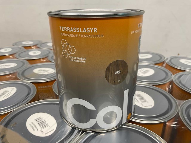 Pallet col.r houtbeits transparant/grijs - 423 liter - afbeelding 3 van  10