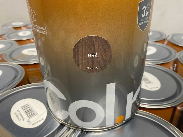 Pallet col.r houtbeits transparant/grijs - 423 liter - afbeelding 4 van  10