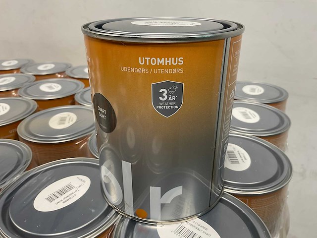 Pallet col.r houtbeits transparant/zwart - 426 liter - afbeelding 6 van  10