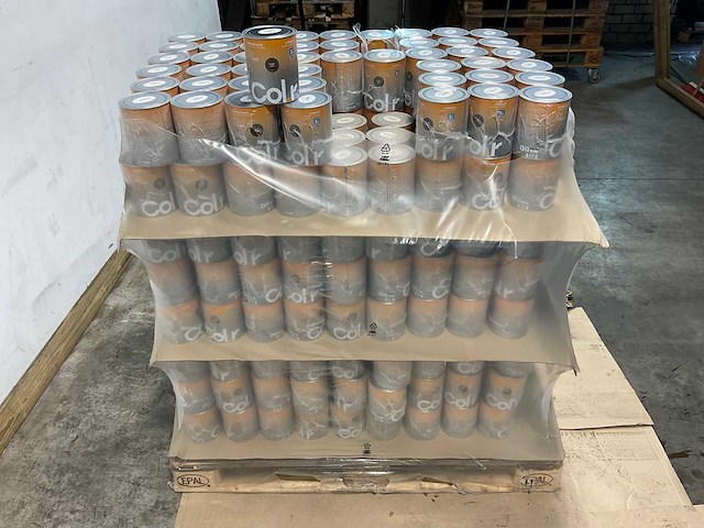 Pallet col.r houtbeits transparant/zwart - 426 liter - afbeelding 10 van  10