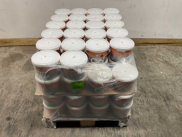 Pallet col.r houtbeits tuinmeubelen transparant/bruin - 282 liter - afbeelding 2 van  10