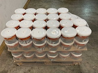 Pallet col.r houtbeits tuinmeubelen transparant/bruin - 282 liter - afbeelding 1 van  10